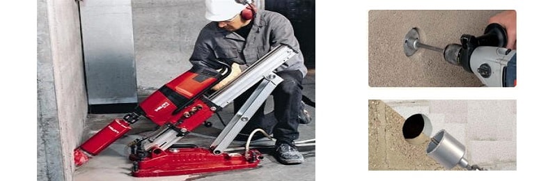 Cortes, furos e outros serviços