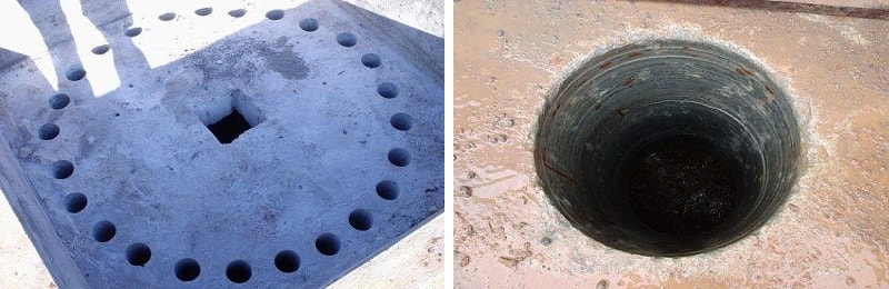 Cortes, furos e outros serviços